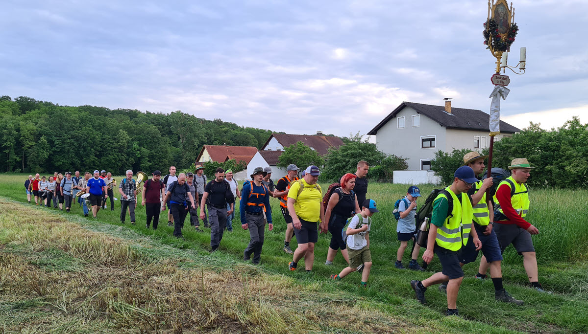 Drosendorfer_Wallfahrt, kurz vor Drosendorf