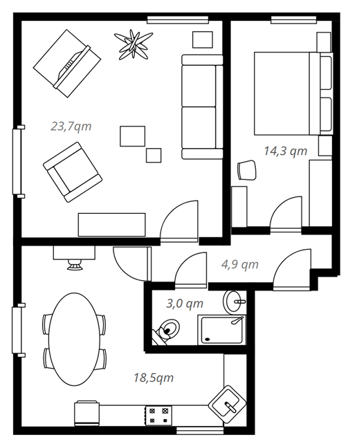 Grundriss - Floor Plan