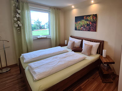 Ferienwohnung nahe Bamberg: Ihr Schlafzimmer